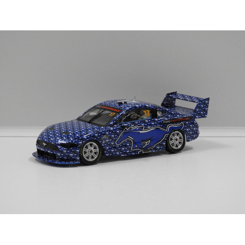 1:43 Ford Mustang GT - Ford Performance 2018 Camouflage Test Livery (S.McLaughlin/F.Coulthard) #17
