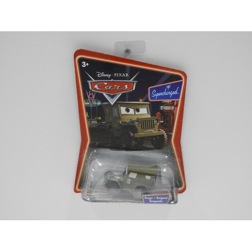1:55 Sarge-Sergent-Sargento "Disney Pixar Cars Supercharged"