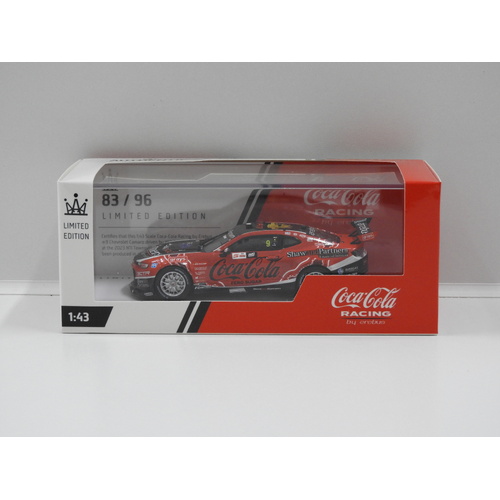 1:43 Chevrolet Camaro ZL1 - Coca-Cola Racing By Erebus 2023 NTI Townsville 500 Race16 Winner (Will Brown) #9