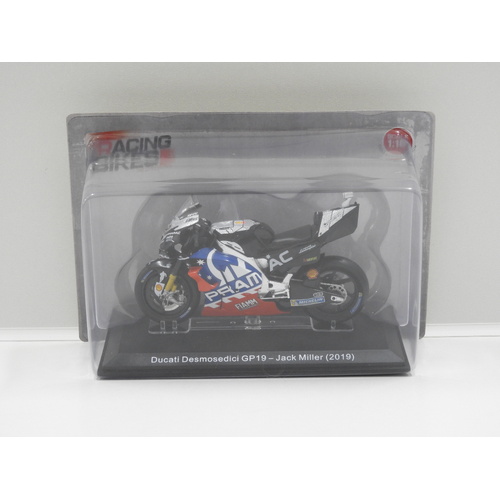 1:18 Ducati Desmosedici GP19 2019 #43 (Jack Miller) Issue #07