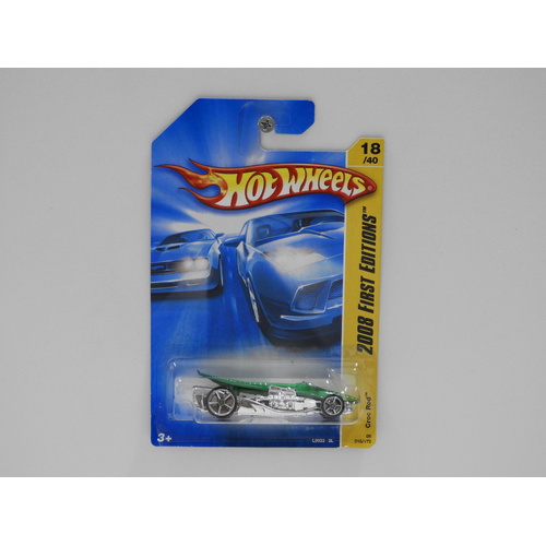 1:64 Croc Rod - 2008 Hot Wheels Long Card