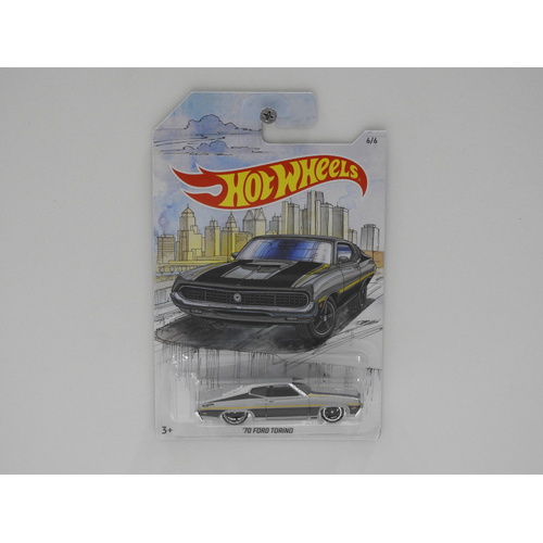 1:64 1970 Ford Torino - Hot Wheels "Detroit Muscle"