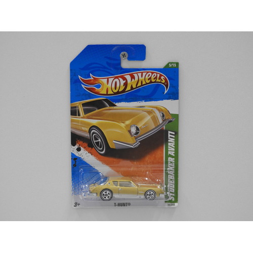 1:64 Studebaker Avanti - 2011 Hot Wheels Treasure Hunt Long Card