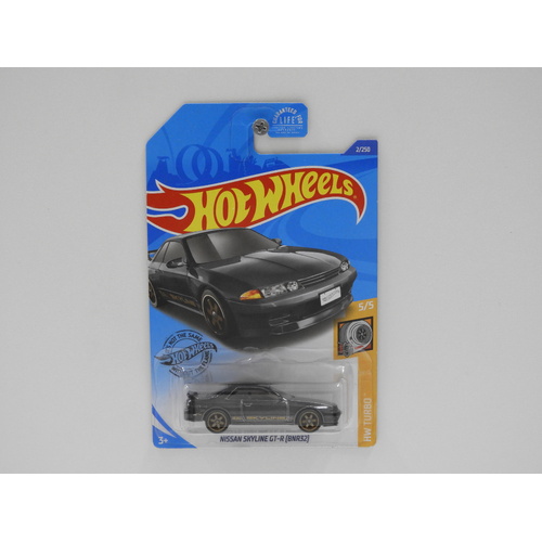 1:64 Nissan Skyline GT-R (BNR32) - Hot Wheels 2020 Super Treasure Hunt Long Card
