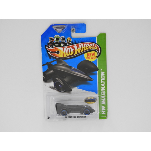 1:64 Batman Live Batmobile - Hot Wheels Long Card "Batman"