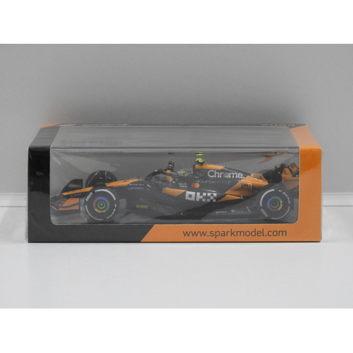 1:43 McLaren MCL38 McLaren - Winner Abu Dhabi GP 2024 (Lando Norris) #4