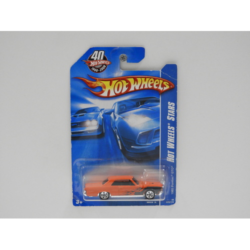 1:64 1965 Pontiac GTO - 2008 Hot Wheels Long Card