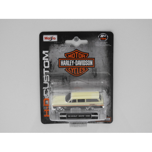 1:64 1962 Chevrolet Biscayne Wagon "Harley-Davidson"