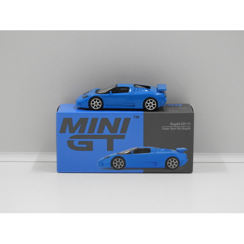 1:64 Bugatti EB110 (Super Sport Blu Bugatti) (Opened, Unsealed)