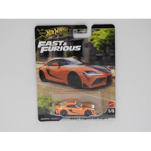1:64 2021 Toyota Supra - Hot Wheels Premium "Fast & Furious"
