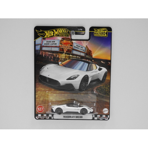 1:64 Maserati MC20 - Hot Wheels Premium "Boulevard"