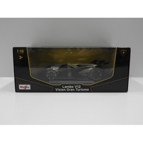 1:18 2020 Lamborghini V12 Vision Gran Turismo (Green)