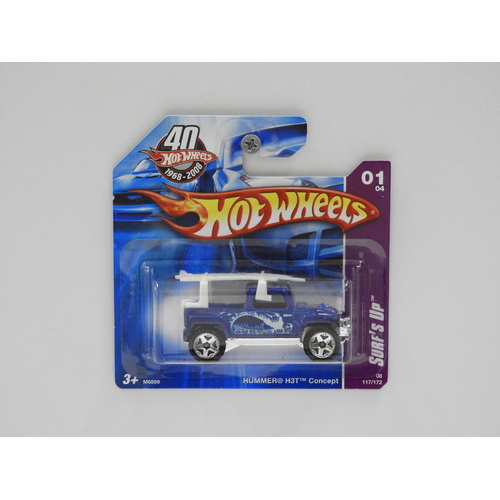 1:64 Hummer H3T Concept - 2008 Hot Wheels Short Card