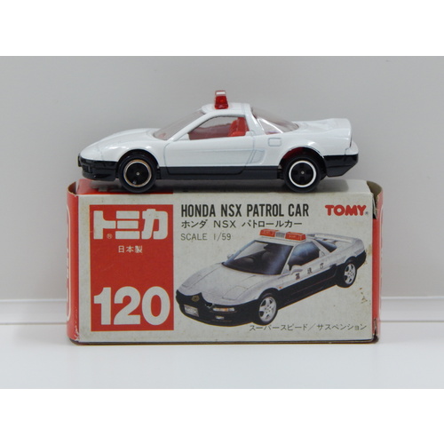 1:59 Honda NSX Patrol Car with Decal Sheet - Made in Japan