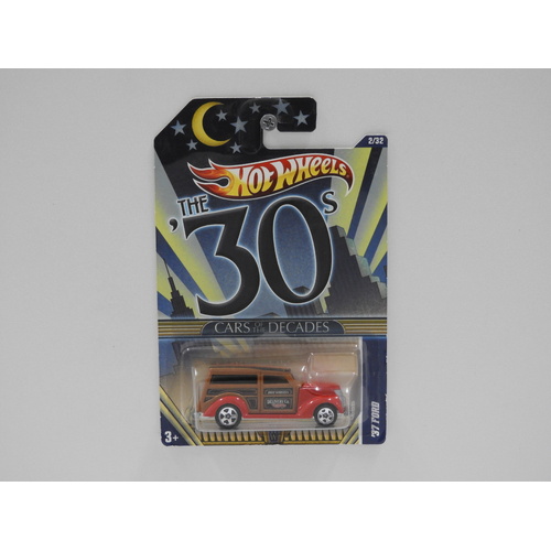 1:64 1937 Ford - Hot Wheels The '30s "Cars Of The Decades"