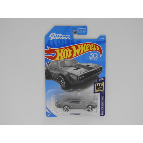 1:64 Ice Charger "The Fate Of The Furious" - 2018 Hot Wheels Long Card