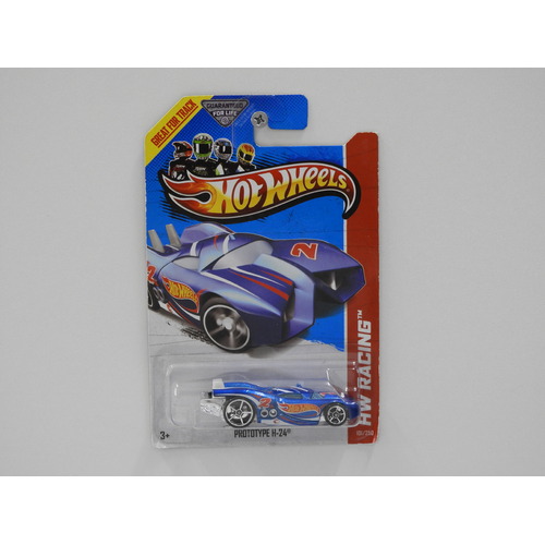 1:64 Protype H-24 - 2013 Hot Wheels Treasure Hunt Long Card