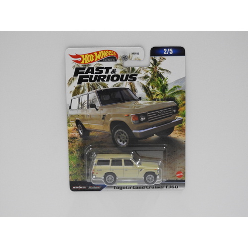 1:64 Toyota Land Cruiser FJ60 - Hot Wheels Premium "Fast & Furious"