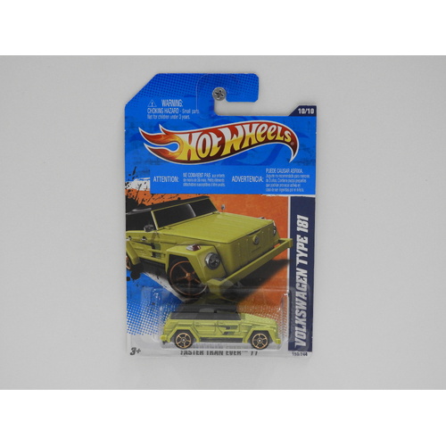 1:64 Volkswagen Type 181 - 2011 Hot Wheels Long Card