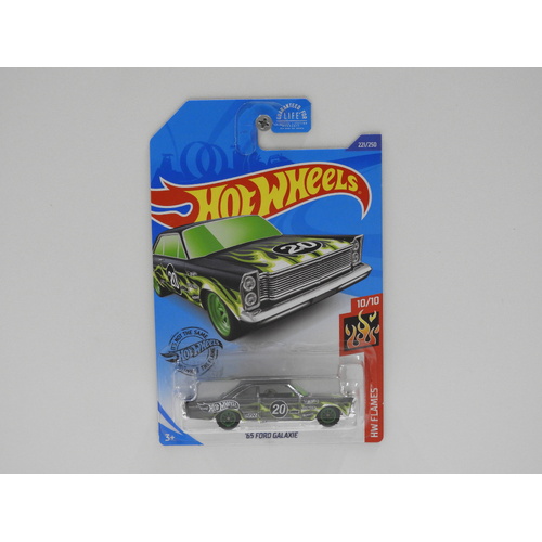 1:64 1965 Ford Galaxie - Hot Wheels 2020 Super Treasure Hunt Long Card