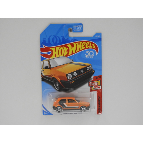 1:64 Volkswagen Golf Mk2 - 2018 Hot Wheels Long Card