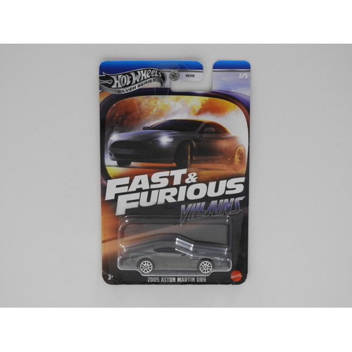 1:64 2005 Aston Martin DB9 - Hot Wheels "Fast & Furious"