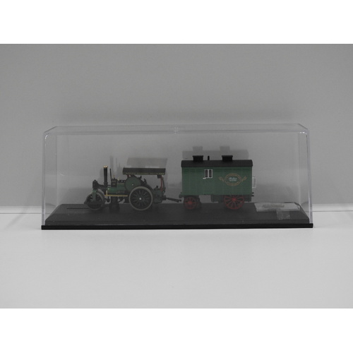 1:76 Aveling & Porter Road Roller (Betss) & Wagon "Fred Dibnah"