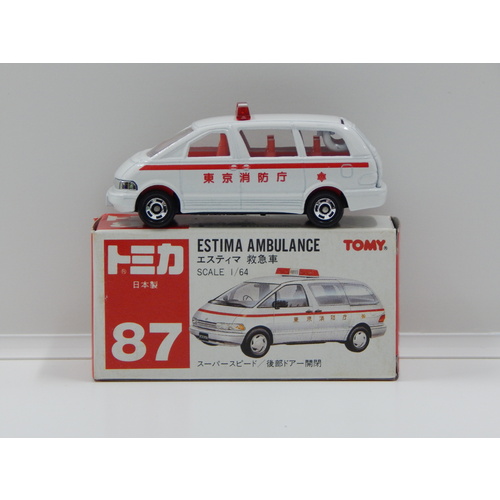 1:64 Estima Ambulance - Made in Japan