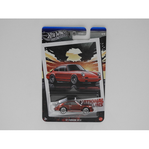 1:64 1967 Porsche 911 R - Hot Wheels "Silver Series Chase Car"