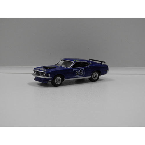 1:64 1969 Ford Mustang "2022 Toyfair Exclusive" (Blue)