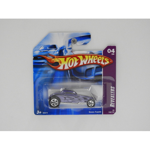 1:64 Soooo Fast - 2008 Hot Wheels Short Card