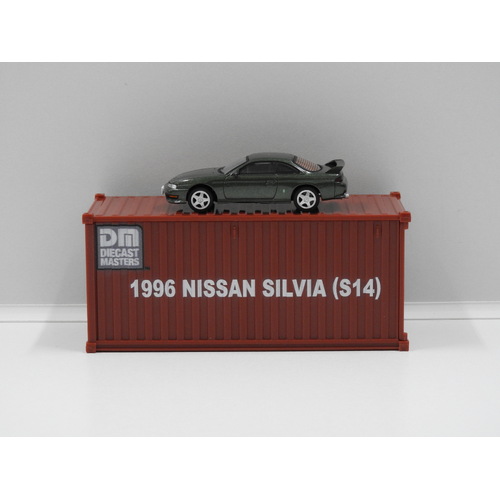 1:64 1996 Nissan Silvia S14 (Green)