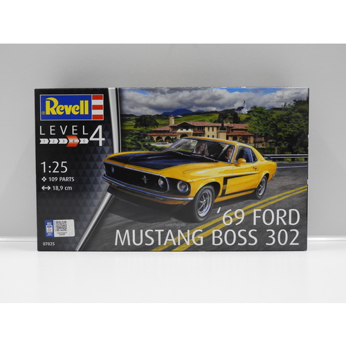 1:25 1969 Ford Mustang Boss 302
