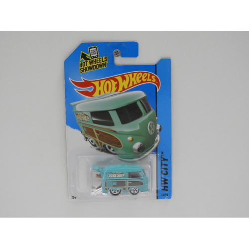 1:64 Volkswagen Kool Kombi - 2015 Hot Wheels Long Card