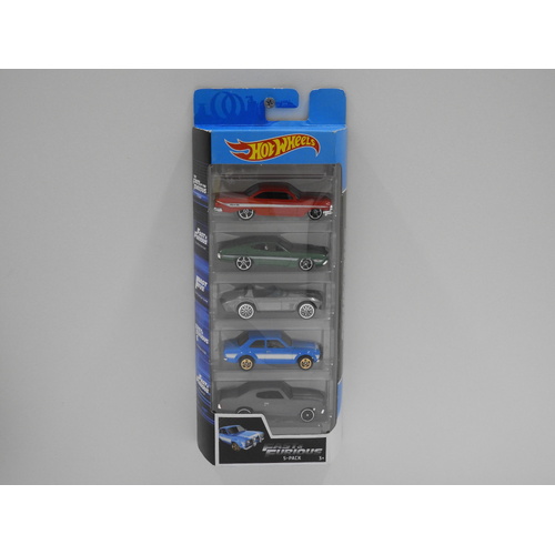 1:64 Hot Wheels 5 Pack "Fast & Furious"