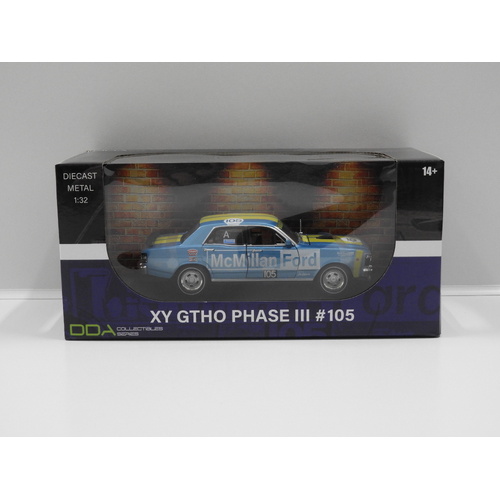 1:32 Ford XY Falcon GTHO Phase lll - McMillan Ford #105
