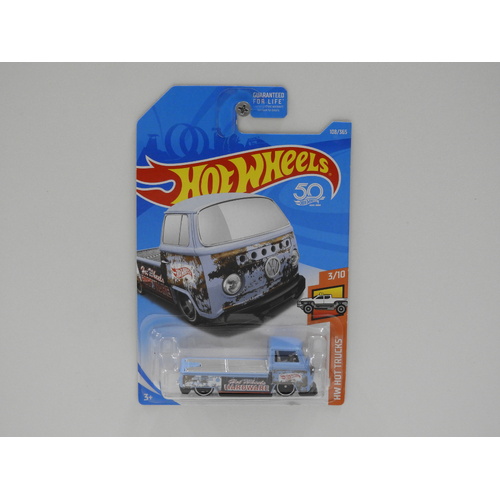 1:64 Volkswagen T2 Pickup - 2018 Hot Wheels Long Card